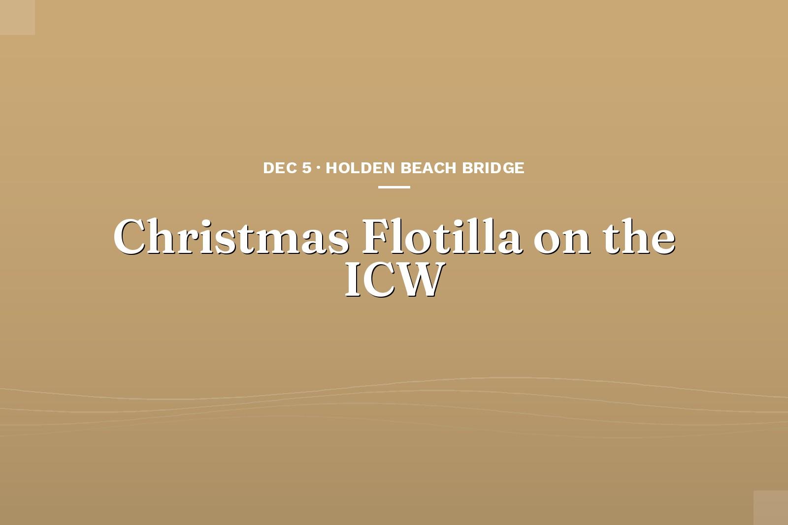 Christmas Flotilla on the ICW